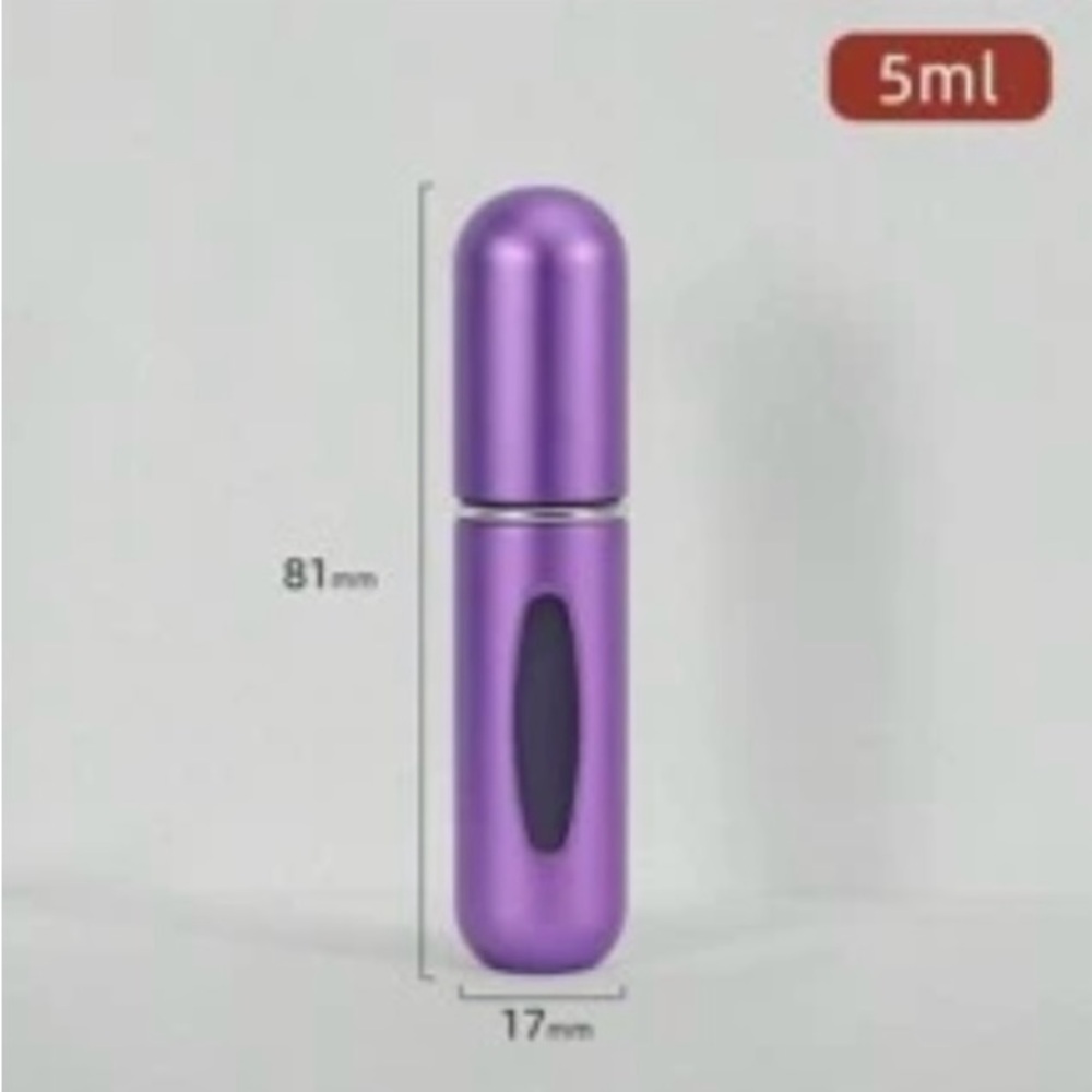 Portable Purple Perfume Atomizer